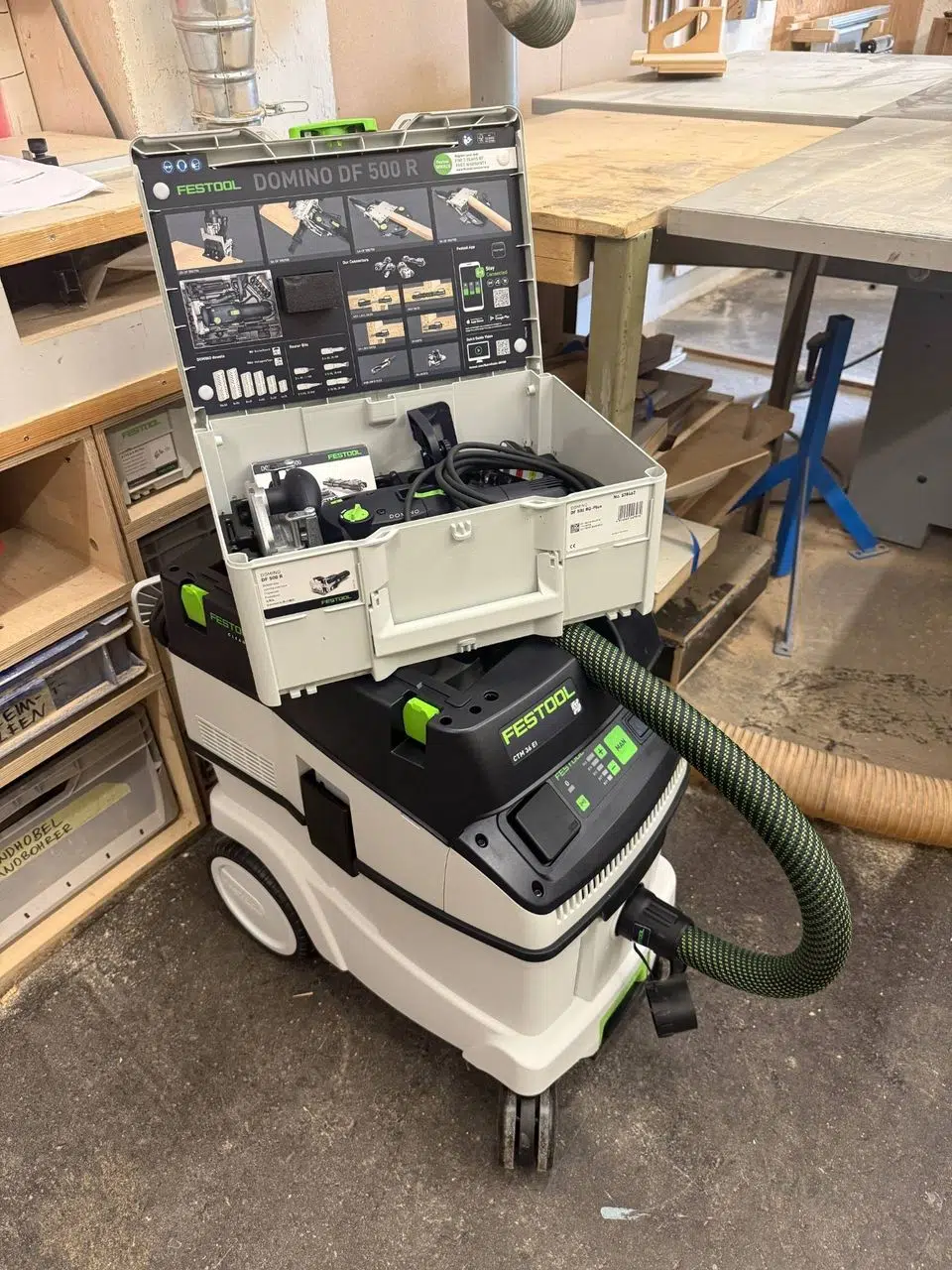 Festool-Sachspende für die Holzwerkstatt