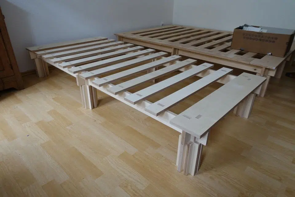 Steckbrettbett 200x90cm